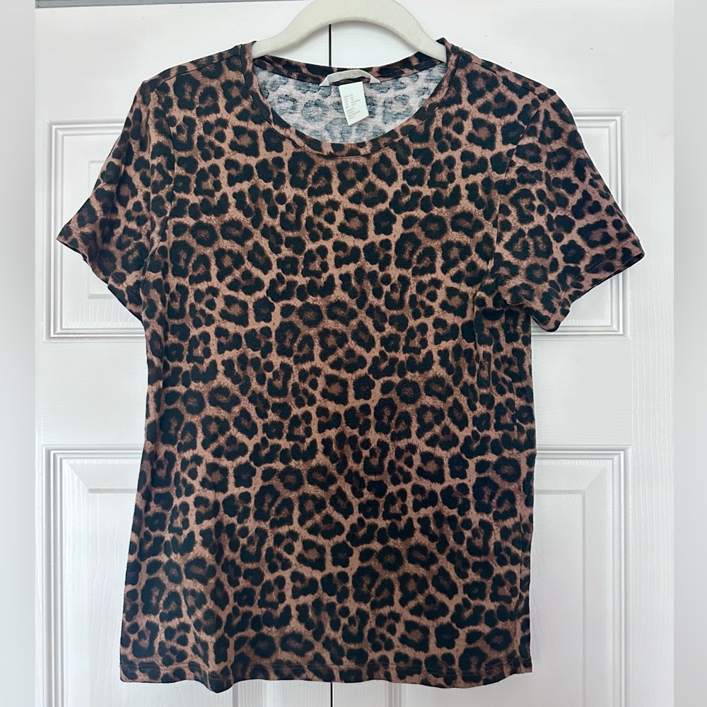 H&M Leopard Print Tee